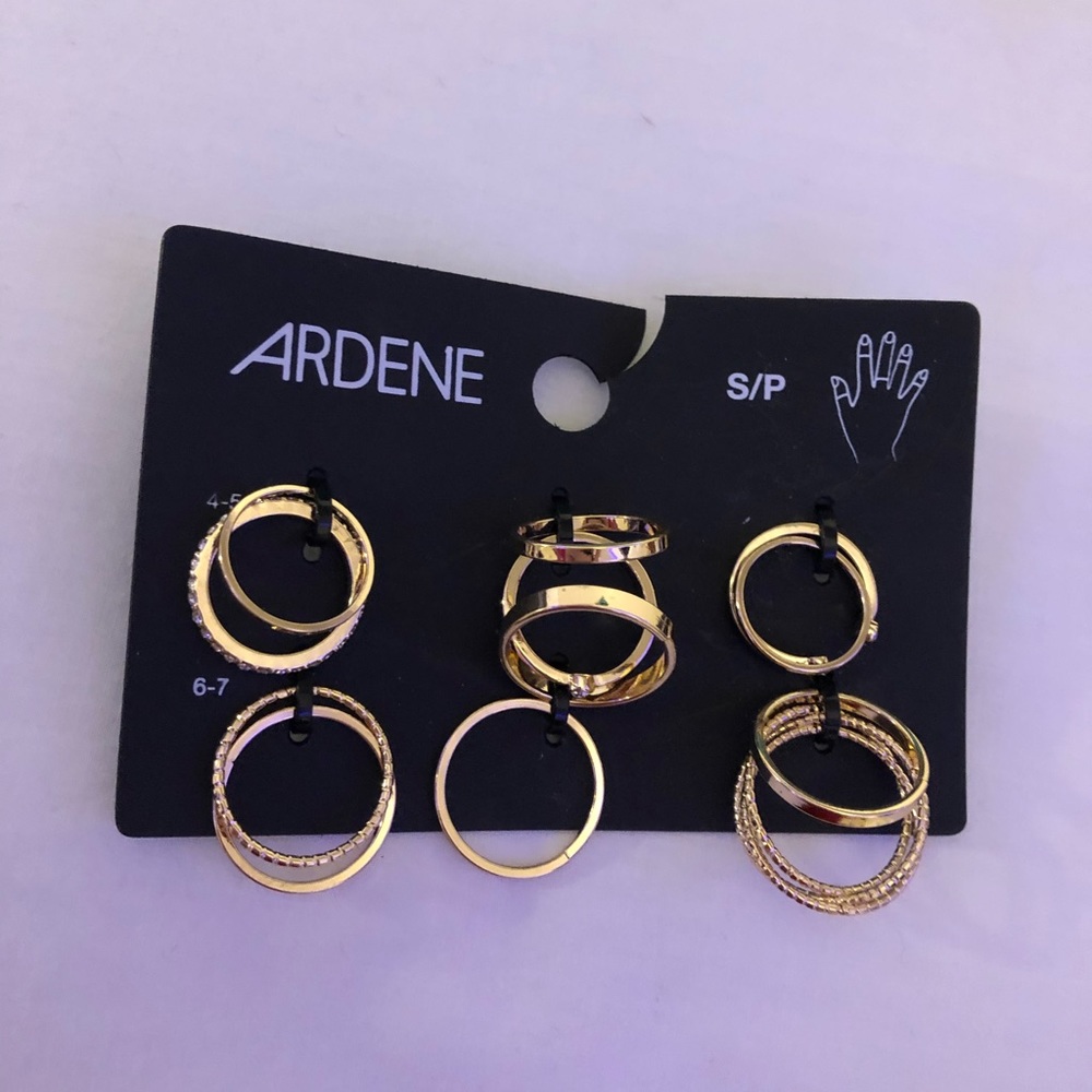 Brand new Ardene rings